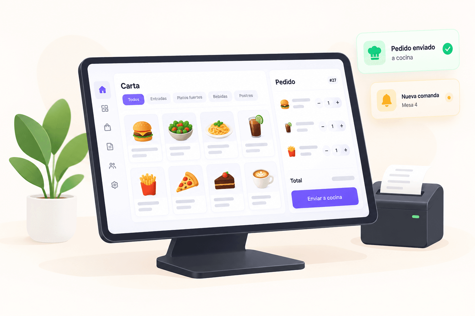 Kamppo — SoftWebd restaurant POS and digital menu